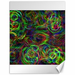 Plasma Shining Lines Light Stripes Canvas 18  X 24 