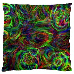 Plasma Shining Lines Light Stripes Large Cushion Case (one Side)