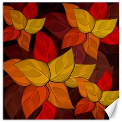 Flower Background Flower Design Canvas 16  X 16  by Pakrebo