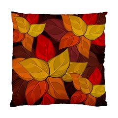 Flower Background Flower Design Standard Cushion Case (two Sides)