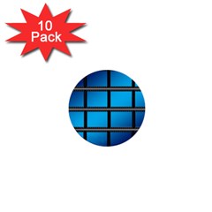 Film Filmstrip Black Photograph 1  Mini Buttons (10 Pack)  by Pakrebo