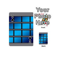 Film Filmstrip Black Photograph Playing Cards 54 Designs (mini) by Pakrebo