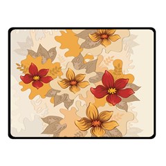 Flower Vector Background Fleece Blanket (small) by Pakrebo