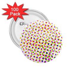 Illustration Abstract Pattern Polka Dot 2 25  Buttons (100 Pack)  by Pakrebo