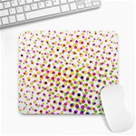 Illustration Abstract Pattern Polka Dot Large Mousepads Front