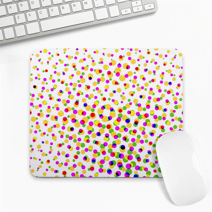 Illustration Abstract Pattern Polka Dot Large Mousepads