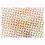 Illustration Abstract Pattern Polka Dot Large Glasses Cloth Front