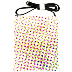 Illustration Abstract Pattern Polka Dot Shoulder Sling Bag by Pakrebo