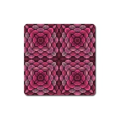 Abstract Pattern Mandala Decorative Square Magnet by Pakrebo