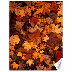 Fall Foliage Autumn Leaves October Canvas 12  X 16  by Pakrebo