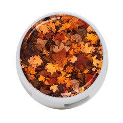 Fall Foliage Autumn Leaves October 4-port Usb Hub (two Sides) by Pakrebo