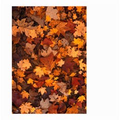 Fall Foliage Autumn Leaves October Small Garden Flag (two Sides) by Pakrebo