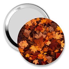 Fall Foliage Autumn Leaves October 3  Handbag Mirrors by Pakrebo