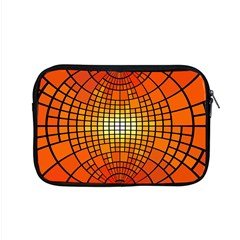 Pattern Background Rings Circle Orange Apple Macbook Pro 15  Zipper Case by Pakrebo