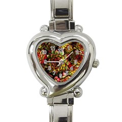 Plant Succulents Succulent Heart Italian Charm Watch