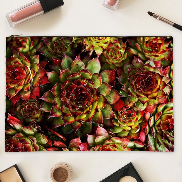 Plant Succulents Succulent Cosmetic Bag (XXL)