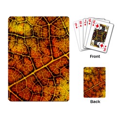 Autumn Leaves Forest Fall Color Playing Cards Single Design (rectangle) by Pakrebo