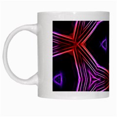 Pattern Abstract Wallpaper Art White Mugs