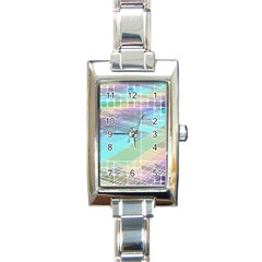 Abstract Lines Perspective Plan Rectangle Italian Charm Watch by Pakrebo