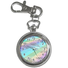 Abstract Lines Perspective Plan Key Chain Watches by Pakrebo