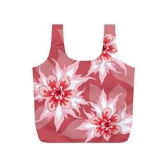 Flower Leaf Nature Flora Floral Full Print Recycle Bag (s) by Pakrebo