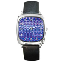 Digital Art Art Artwork Abstract Square Metal Watch