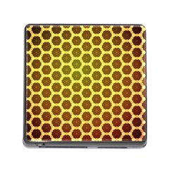 Digital Art Art Artwork Abstract Yellow Memory Card Reader (square 5 Slot) by Pakrebo