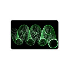 Abstract Desktop Background Green Magnet (name Card)