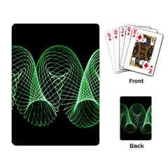 Abstract Desktop Background Green Playing Cards Single Design (rectangle) by Pakrebo