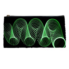 Abstract Desktop Background Green Pencil Cases by Pakrebo