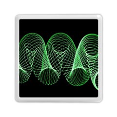 Abstract Desktop Background Green Memory Card Reader (square) by Pakrebo