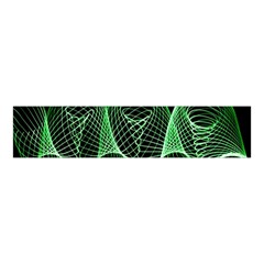 Abstract Desktop Background Green Velvet Scrunchie by Pakrebo