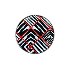 Model Abstract Texture Geometric Hat Clip Ball Marker (10 Pack) by Pakrebo