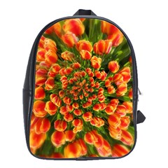 Tulips Arrangement Many Blossom School Bag (large) by Pakrebo