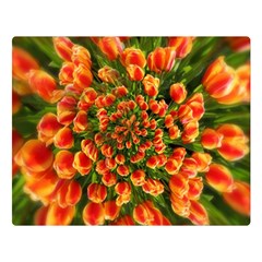 Tulips Arrangement Many Blossom Double Sided Flano Blanket (large)  by Pakrebo