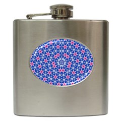 Digital Art Art Artwork Abstract Star Hip Flask (6 oz)