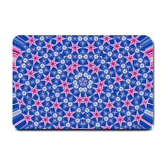 Digital Art Art Artwork Abstract Star Small Doormat 