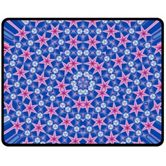 Digital Art Art Artwork Abstract Star Fleece Blanket (Medium) 