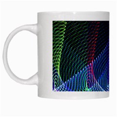 Abstract Desktop Background White Mugs