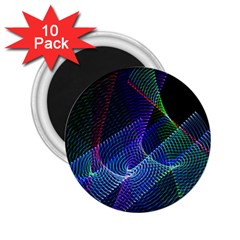 Abstract Desktop Background 2.25  Magnets (10 pack) 