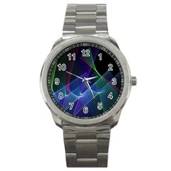 Abstract Desktop Background Sport Metal Watch