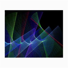 Abstract Desktop Background Small Glasses Cloth (2 Sides)