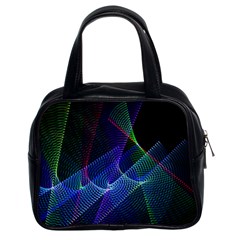 Abstract Desktop Background Classic Handbag (Two Sides)