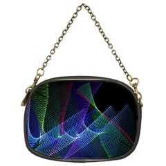 Abstract Desktop Background Chain Purse (One Side)