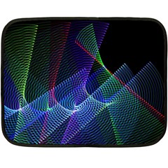 Abstract Desktop Background Double Sided Fleece Blanket (Mini) 