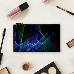 Abstract Desktop Background Cosmetic Bag (Small)