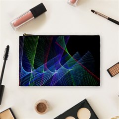 Abstract Desktop Background Cosmetic Bag (Medium)