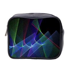 Abstract Desktop Background Mini Toiletries Bag (Two Sides)