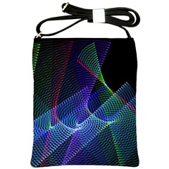 Abstract Desktop Background Shoulder Sling Bag