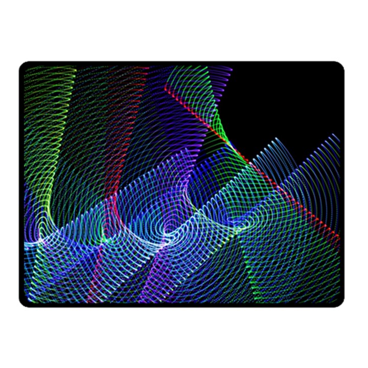 Abstract Desktop Background Fleece Blanket (Small)